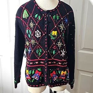 Designer originals studio vintage 90's Christmas sweater. Large, excelle…